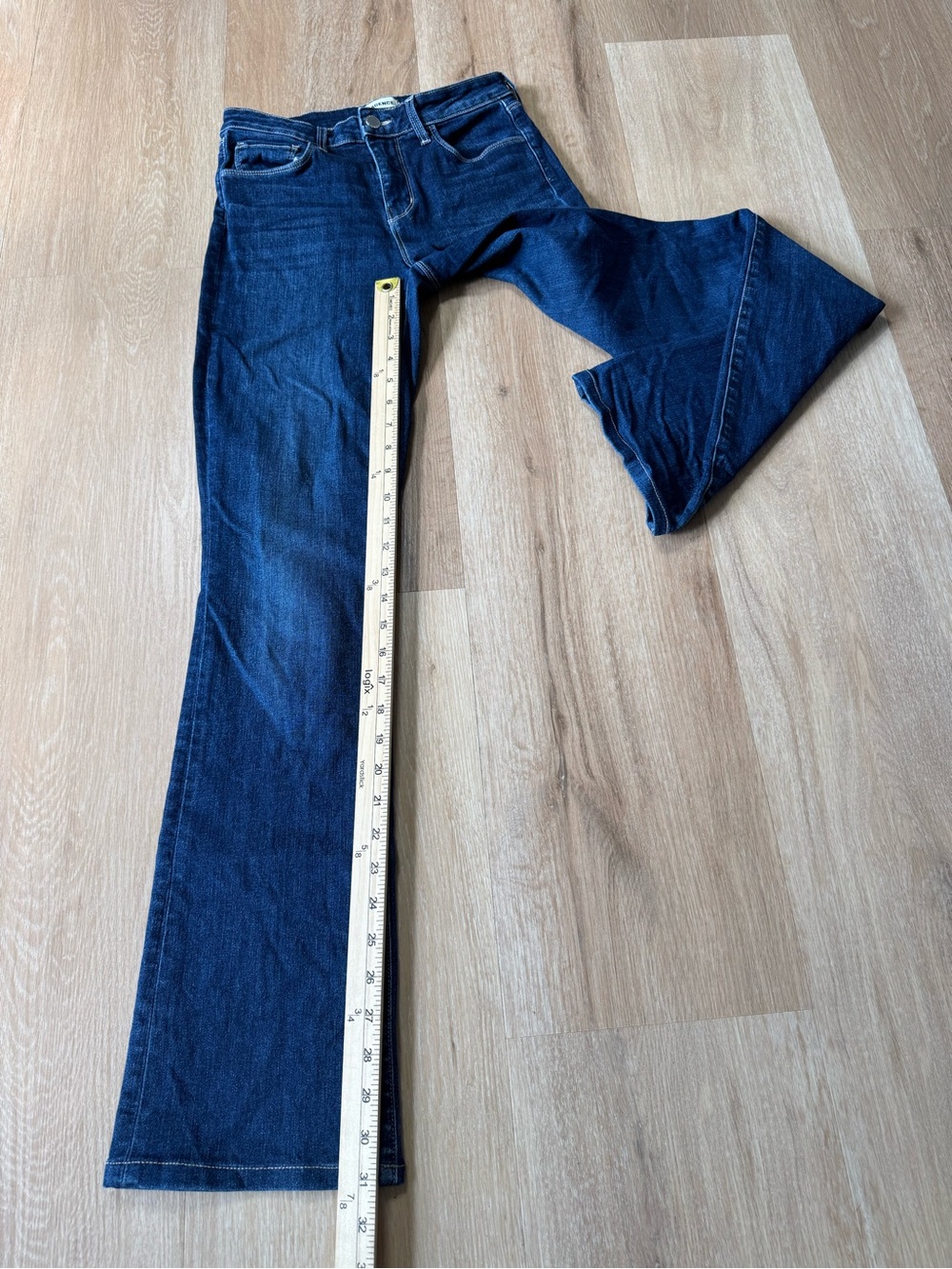 L'AGENCE Indigo Flare Jeans - Picture 2 of 6